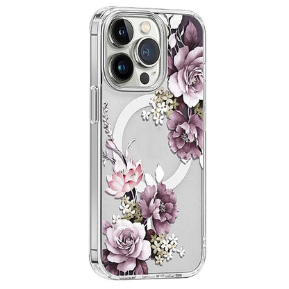 For iPhone 16 Pro Case TPU+PC Phone Cover Compatible with MagSafe