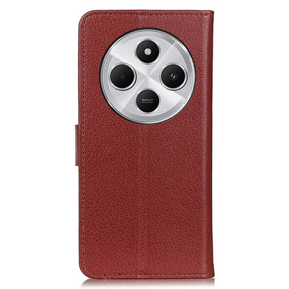 For Xiaomi Redmi 14C 4G Wallet Case PU Leather Phone Cover Litchi Texture