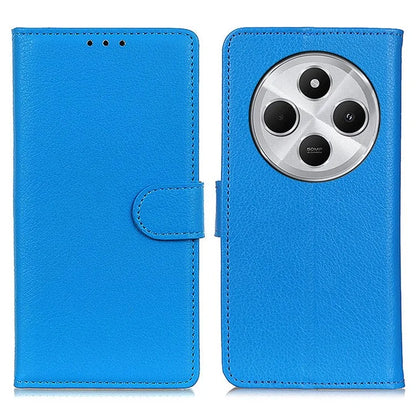 For Xiaomi Redmi 14C 4G Wallet Case PU Leather Phone Cover Litchi Texture