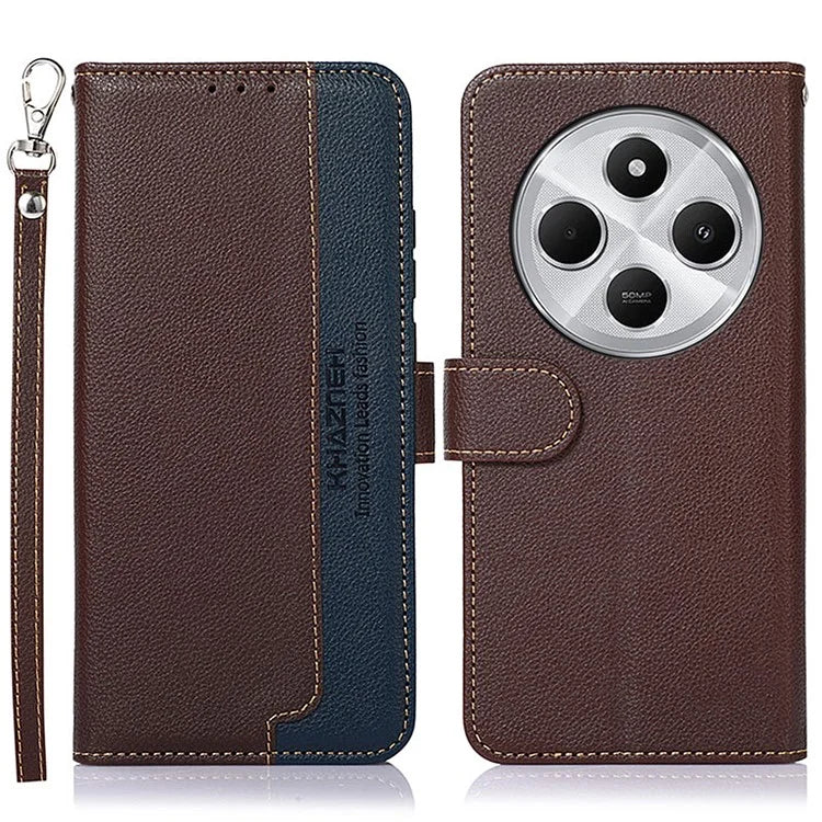 KHAZNEH For Redmi 14C 4G Case RFID Blocking Wallet PU Leather Phone Cover