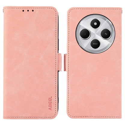 ABEEL For Xiaomi Redmi 14C 4G Case PU Leather Folio Stand View RFID Blocking Phone Cover