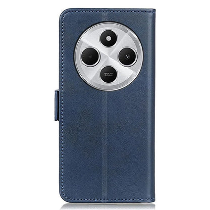 For Xiaomi Redmi 14C 4G Case Stand Cowhide Texture PU Leather Phone Cover