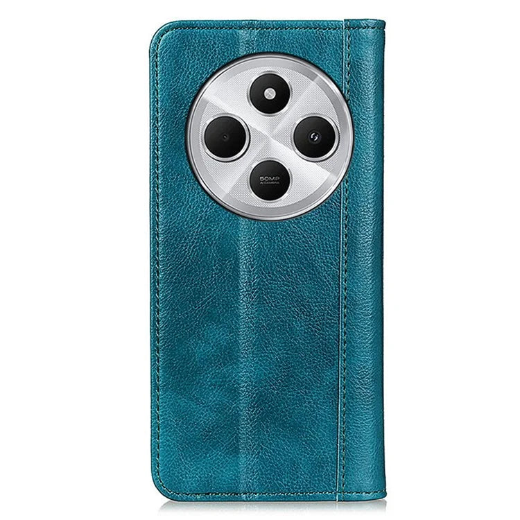For Xiaomi Redmi 14C 4G Stand Case Split Leather Litchi Texture Wallet Phone Cover