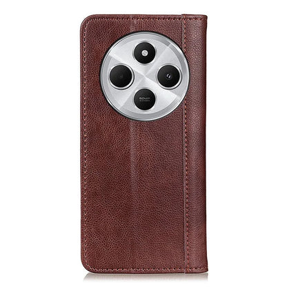 For Xiaomi Redmi 14C 4G Stand Case Split Leather Litchi Texture Wallet Phone Cover