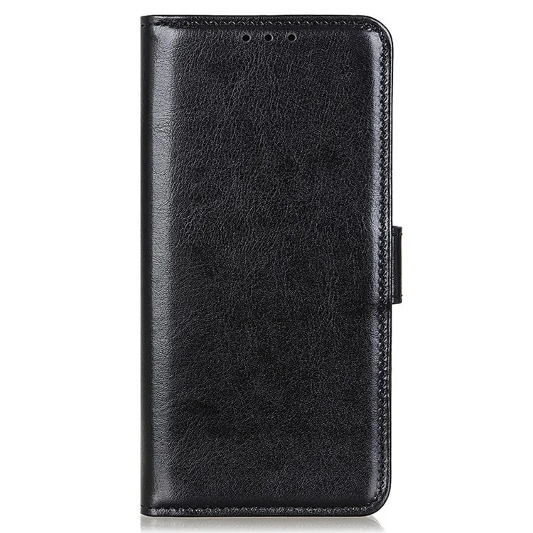 For Xiaomi Redmi 14C 4G Case Crazy Horse Texture PU Leather Phone Stand Cover