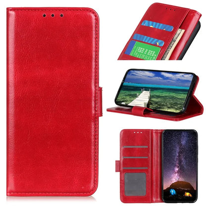 For Xiaomi Redmi 14C 4G Case Crazy Horse Texture PU Leather Phone Stand Cover