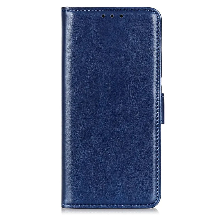For Xiaomi Redmi 14C 4G Case Crazy Horse Texture PU Leather Phone Stand Cover