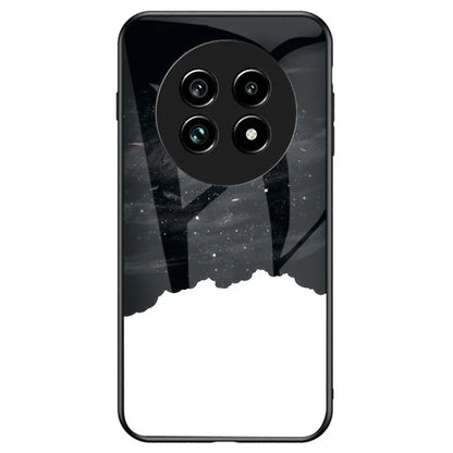 For Realme 13 Pro 5G Case Starry Sky Pattern Tempered Glass Phone Cover