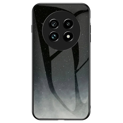 For Realme 13 Pro 5G Case Starry Sky Pattern Tempered Glass Phone Cover