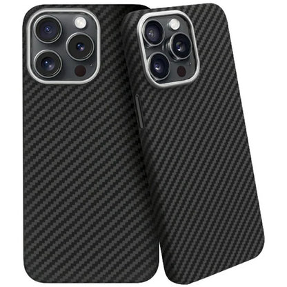 KZDOO For iPhone 16 Pro Case Aramid Fiber Phone Cover Support Wireless Charging