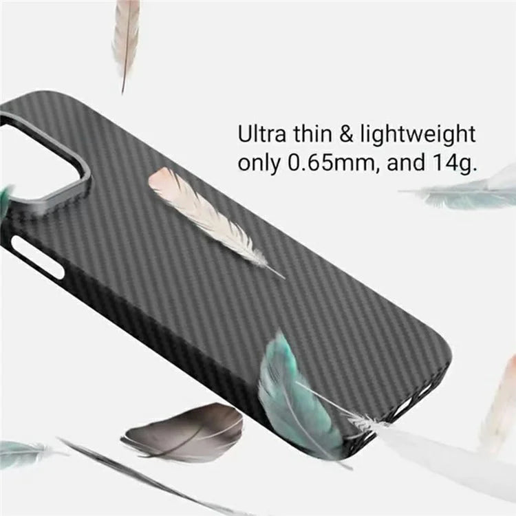 KZDOO For iPhone 16 Pro Case Aramid Fiber Phone Cover Support Wireless Charging