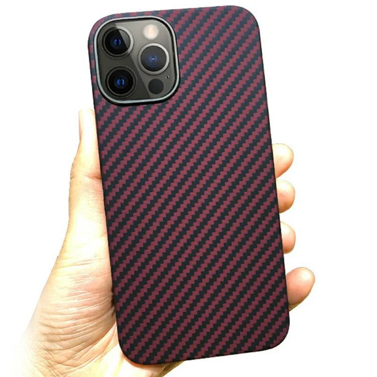 KZDOO For iPhone 16 Pro Case Aramid Fiber Phone Cover Support Wireless Charging