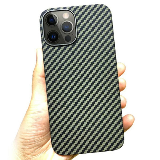 KZDOO For iPhone 16 Pro Max Case Aramid Fiber Phone Cover Support Wireless Charging