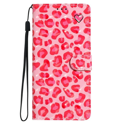 For Xiaomi Redmi 14C 4G Case PU Leather 3D Pattern Printing Wallet Phone Cover