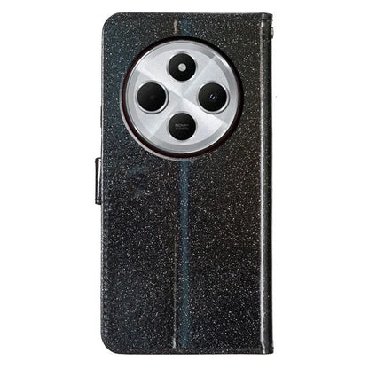 For Xiaomi Redmi 14C 4G Wallet Case Glitter Anti-Scratch Leather Phone Cover Stand
