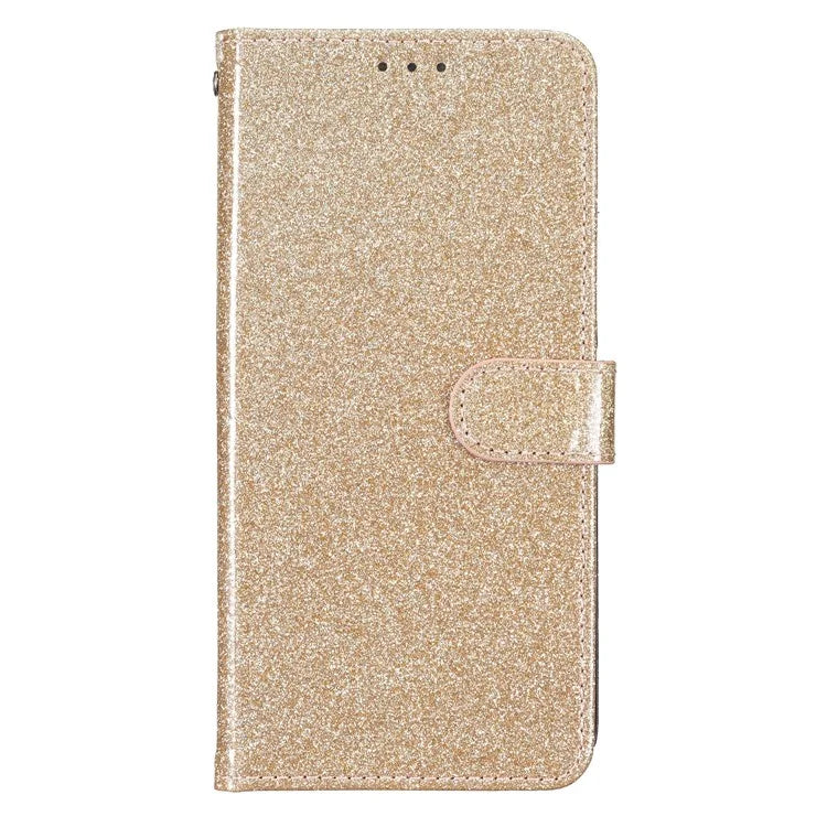 For Xiaomi Redmi 14C 4G Wallet Case Glitter Anti-Scratch Leather Phone Cover Stand