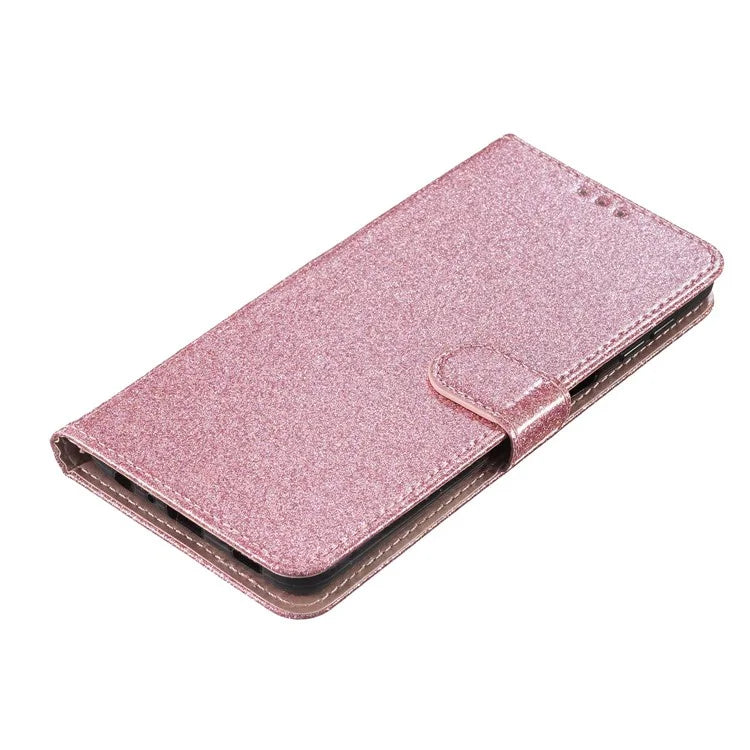 For Xiaomi Redmi 14C 4G Wallet Case Glitter Anti-Scratch Leather Phone Cover Stand