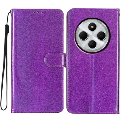 For Xiaomi Redmi 14C 4G Wallet Case Glitter Anti-Scratch Leather Phone Cover Stand