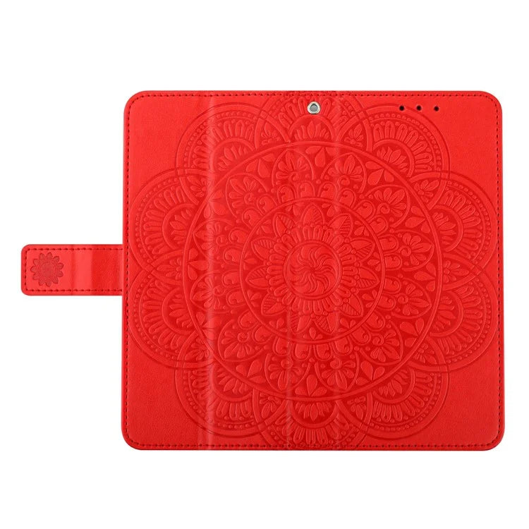 For Xiaomi Redmi 14C 4G Leather Case with Card Slots Mandala Pattern Phone Cover Stand