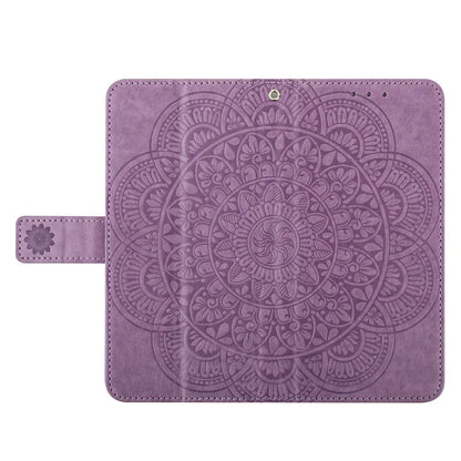 For Xiaomi Redmi 14C 4G Leather Case with Card Slots Mandala Pattern Phone Cover Stand