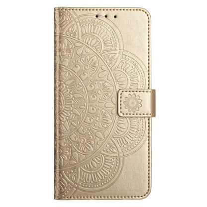 For Xiaomi Redmi 14C 4G Leather Case with Card Slots Mandala Pattern Phone Cover Stand