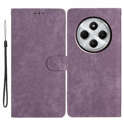 For Xiaomi Redmi 14C 4G Case with Card Clots Skin-Touch PU Leather Phone Cover Stand