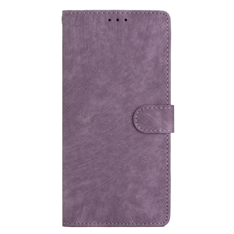 For Xiaomi Redmi 14C 4G Case with Card Clots Skin-Touch PU Leather Phone Cover Stand