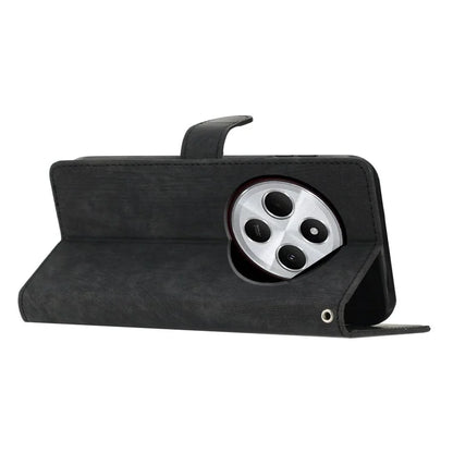 For Xiaomi Redmi 14C 4G Case with Card Clots Skin-Touch PU Leather Phone Cover Stand