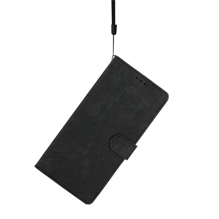 For Xiaomi Redmi 14C 4G Case with Card Clots Skin-Touch PU Leather Phone Cover Stand