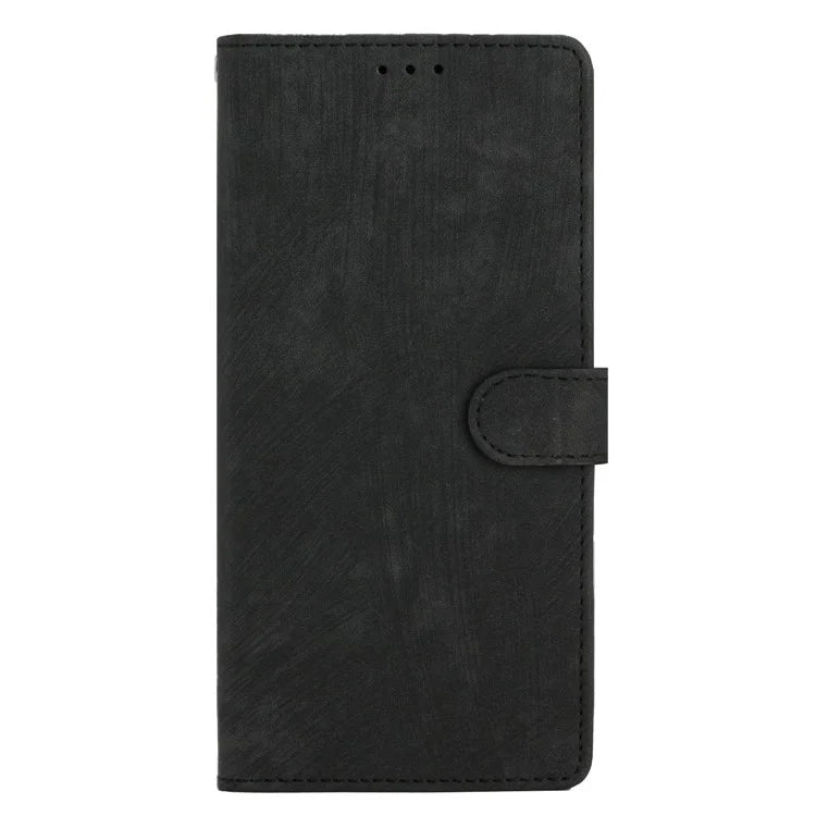 For Xiaomi Redmi 14C 4G Case with Card Clots Skin-Touch PU Leather Phone Cover Stand