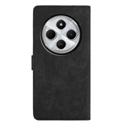 For Xiaomi Redmi 14C 4G Case with Card Clots Skin-Touch PU Leather Phone Cover Stand