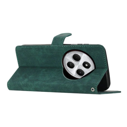 For Xiaomi Redmi 14C 4G Case with Card Clots Skin-Touch PU Leather Phone Cover Stand
