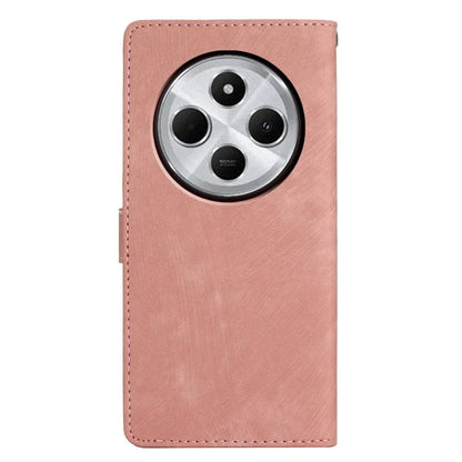For Xiaomi Redmi 14C 4G Case with Card Clots Skin-Touch PU Leather Phone Cover Stand