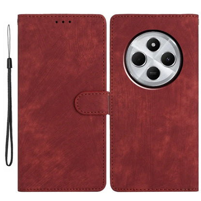 For Xiaomi Redmi 14C 4G Case with Card Clots Skin-Touch PU Leather Phone Cover Stand
