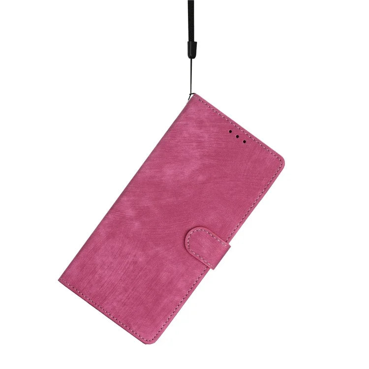 For Xiaomi Redmi 14C 4G Case with Card Clots Skin-Touch PU Leather Phone Cover Stand
