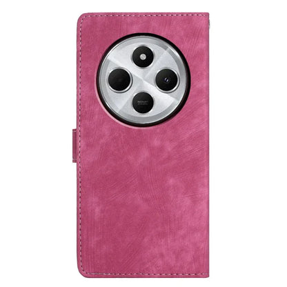 For Xiaomi Redmi 14C 4G Case with Card Clots Skin-Touch PU Leather Phone Cover Stand