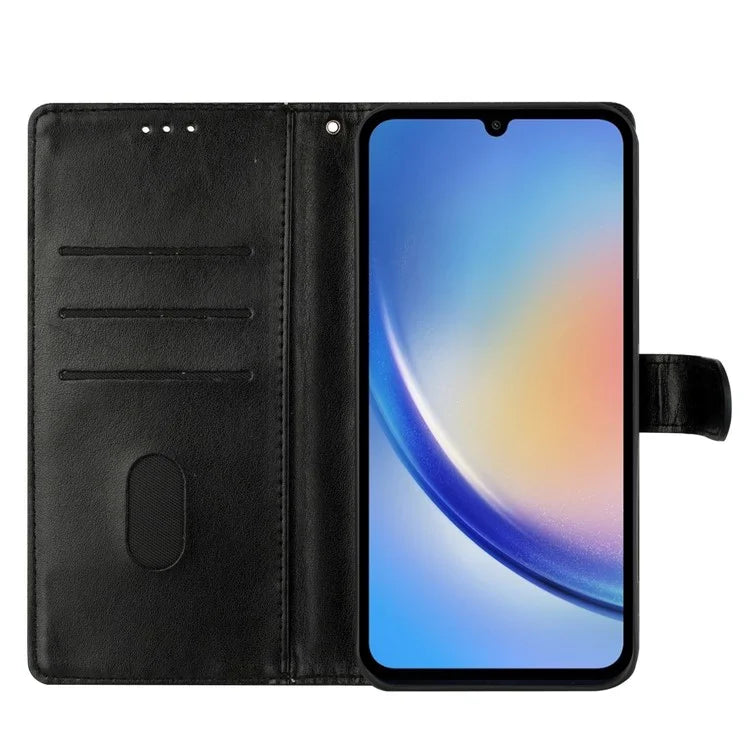 For Xiaomi Redmi 14C 4G Wallet Phone Case Butterfly Floral Imprint Leather Flip Cover