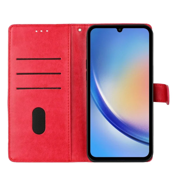 For Xiaomi Redmi 14C 4G Wallet Phone Case Butterfly Floral Imprint Leather Flip Cover