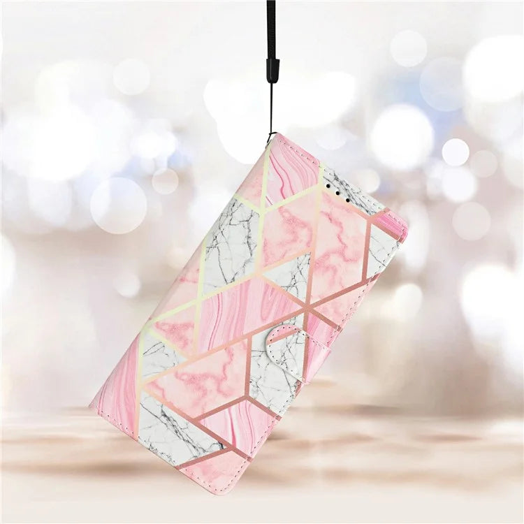 For Xiaomi Redmi 14C 4G Wallet Case PU Leather Pattern Printing Stand Phone Cover with Strap