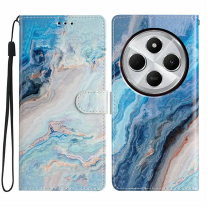 For Xiaomi Redmi 14C 4G Wallet Case PU Leather Pattern Printing Stand Phone Cover with Strap