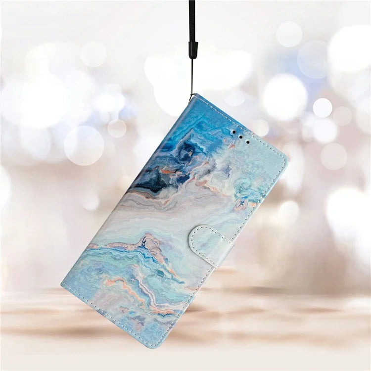 For Xiaomi Redmi 14C 4G Wallet Case PU Leather Pattern Printing Stand Phone Cover with Strap