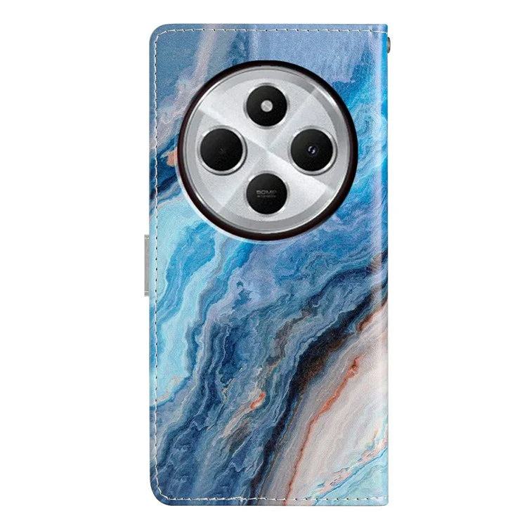 For Xiaomi Redmi 14C 4G Wallet Case PU Leather Pattern Printing Stand Phone Cover with Strap