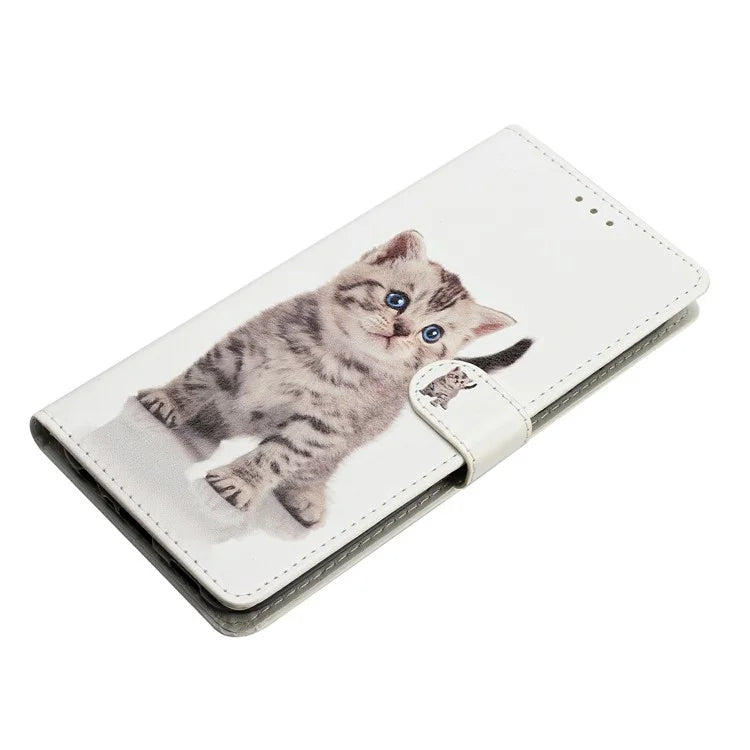 For Xiaomi Redmi 14C 4G Wallet Case PU Leather Pattern Printing Stand Phone Cover with Strap