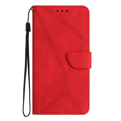 HT05 For Xiaomi Redmi 14C 4G Case Skin-Touch Lines PU Leather Flip Phone Cover