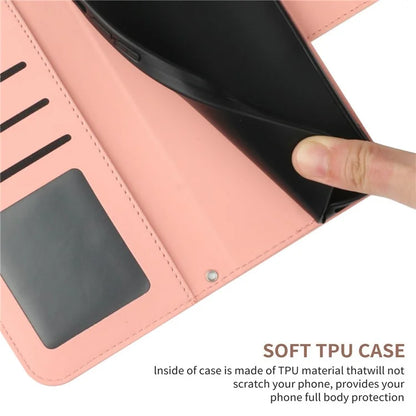HT04 For Xiaomi Redmi 14C 4G Case Sunflower Imprint Leather Wallet Phone Cover with Wrist Strap