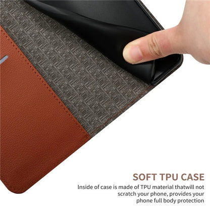 HT06 For Xiaomi Redmi 14C 4G Wallet Phone Case Imprint PU Leather Flip Folio Cover