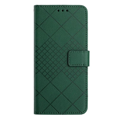 HT06 For Xiaomi Redmi 14C 4G Wallet Phone Case Imprint PU Leather Flip Folio Cover