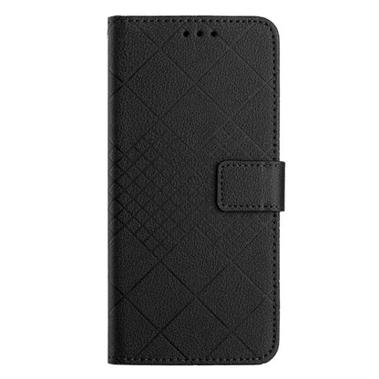 HT06 For Xiaomi Redmi 14C 4G Wallet Phone Case Imprint PU Leather Flip Folio Cover