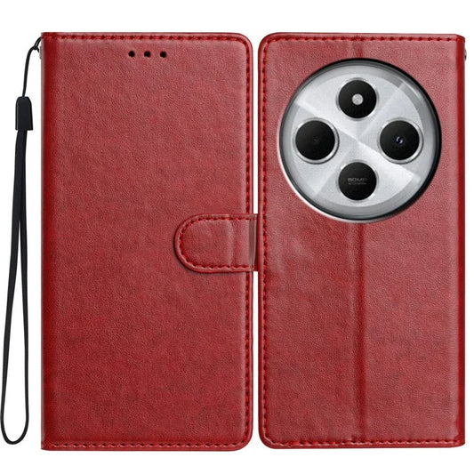 For Xiaomi Redmi 14C 4G Leather Phone Case Wallet Stand Cover with Handy Strap