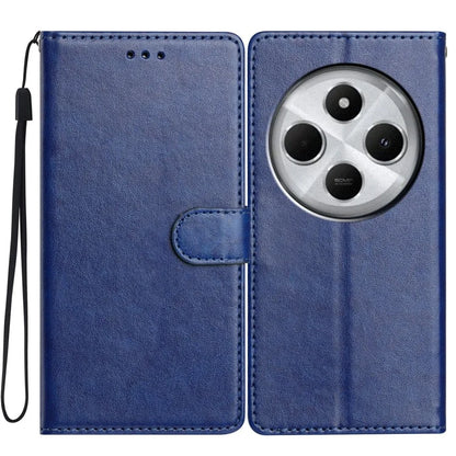For Xiaomi Redmi 14C 4G Leather Phone Case Wallet Stand Cover with Handy Strap